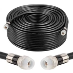 Mookeerf Coaxial Cable 150FT,RG6 With Weatherproof Black. Fixed Price $86.54.
