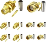 Superbat Rpsma Crimp Connectors Kit Rp-sma + Female Type 1,. Fixed Price $13.21.