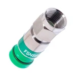 Belden FSNS6U-25 RG-6 Universal "f" Coax Compression Connector Per Pack. Fixed Price $38.00.