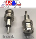 Uhf Female (SO239) Motorola Rca Male, Antenna Adapter For Collins Heathkit. Fixed Price $10.95.