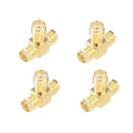 Rfaha 4PCS Antenna Adapter Sma Female Dual Connector Gold. Fixed Price $13.35.