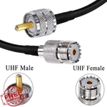 Tuolnk Uhf PL259 RG58 3.3FT Extension Cable SO239 Cb Radio Wireless Lan. Fixed Price $20.00.