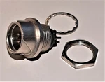 Hirose LF07WBR-4P Panel Mount Receptacle Male Pins Solder Cup Bayonet Lock. Fixed Price $8.75.