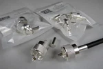 10 Rfc All Silver Teflon PL-259 Crimp/solder Connectors For RG-8X & LMR-240 (B6). Fixed Price $32.20.