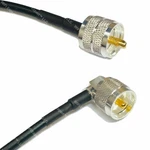 Times LMR240 Low Loss Coax Rf Cable Uhf PL259 Male To Angle Usa Lot. Fixed Price $55.19.