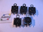 Hosiden TCS7927-24-401 Mini-din 4-PIN Female Connector Pcb S-video New Qty 5. Fixed Price $5.99.