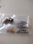 Lot Of 16 Trompeter UPLR220-026 90 Degree Coax Connector For At&t 735A Cable. Fixed Price $21.60.