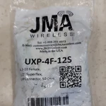 Jma Wireless UXP-4F-12S 4.3-10 Female Lxp Connector 1/2" Superflex Silver Black. Fixed Price $20.00.