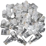 Amphenol CAT6+-EZRJ45 500 Pass Through Connectors. Fixed Price $149.99.