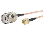 Eagles 2PCS Sma Uhf SO-239 Female Connectors, 36INCH / 91CM Rf Coaxial. Fixed Price $17.99.