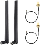 Ashata External ANTENNA,2PCS M.2/NGFF Network Card Cable And 2X5DBI Black. Fixed Price $12.42.
