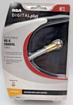 Rca Ft. Quad Shield RG-6 Coaxial Cable Digital Plus DH6QCE New Sealed. Fixed Price $12.34.