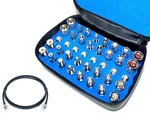 Gizwiz Universal Rf Coax Adapter Kit 40PCS Uhf Mini Bnc Tnc Sma Rca Cable. Fixed Price $185.00.