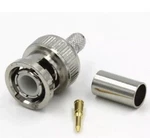 Bnc Male Plug Crimp RG58 Connector (set Of 2). Fixed Price $8.00.