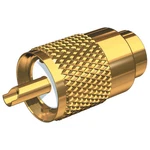 Shakespeare Gold PL-259-8X-G Solder Connector UG176 Adapter Doodad Cable Rg Coax. Fixed Price $18.88.