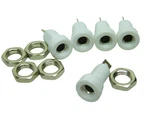 Pack Hh Smith 1509-101 Banana 4MM Plug Test Connector White Outlet Jack Lv. Fixed Price $12.99.