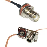 RG316 Rp-tnc Female Bulkhead To Flange O-ring Rf Cable Rapid-ship Lot. Fixed Price $10.74.