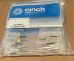Johnson Cinch Sma-m Straight Cable 415-0029-006 (lot Of 5). Fixed Price $24.95.