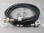 Nos Rf Cable Assy 75 Bnc-male RG59B/U 8FT Alpha Wire-j LOT-OF-5 Dc 4GHZ.. Fixed Price $29.87.