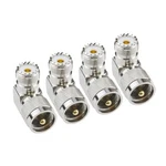 Eifagur Uhf PL-259 To Female SO-239 Shape Right Angle 90 Degree Rf.... Fixed Price $21.90.