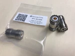 Rfc Model 63-3258 Uhf Double Female Adapter Mil # PL-258 Teflon Gold, Nickel. Fixed Price $10.25.
