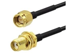 Eightwood Sma To Female Bulkhead Rf Antenna Extension Cable RG174. Fixed Price $12.60.