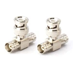 Bnc Adapter T-shaped Coax Splitter 1 To 2 Female Ports, Coa.... Fixed Price $85.89.