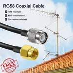 Tuolnk Sma To Tnc Coax Adapter Cable 3.3FT 1M Extension For Wireless Lan. Fixed Price $20.00.