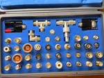 Test Products International TPI-4023 Wifi Coax Adapter Expanded Universal Kit. Fixed Price $375.00.