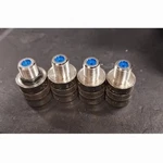 Lot 4 Lightly Used Holland Electronics G-PF-59 Push Adapter Connector RG6. Fixed Price $27.49.