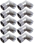 10 Lot Kalibur KRA259X PL259 Right Angle Connector Uhf Female Adapters. Fixed Price $80.95.