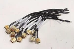 Lot Of (11) Corning Mobile Access CXTA24K-1 Coaxial Cable 13". Fixed Price $39.47.