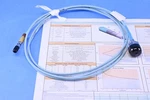 7' Carlisle Utiflex Micro-coax 142A N To #8 Socket Ultra Low Loss Rf Test Cable. Fixed Price $79.95.