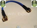 1 X Sma Male To Straight RG405 Blue Jacket Jumper Cable 4-36 Inch Usa. Fixed Price $9.48.