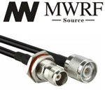 20" Tnc Female Nut Bulkhead RG58 Cable ; Us Stock. Fixed Price $7.99.