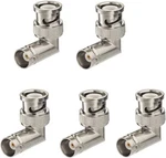 Eightwood 5PCS Bnc To Female Elbow Right Angle Adapter 5-PACK. Fixed Price $14.64.