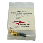 Omni-spectra Osm 521-3 Rt Angle Plug/cable Nos New Old Stock. Fixed Price $6.00.