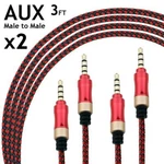 Aux 3.5 Male To 3FT Stereo Trrs High Quality Audio Cable Cellphone Headset. Fixed Price $16.90.