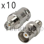 10 Pack Lot - Sma Female Bnc Jack Rf Coaxial Adapter Converter Connector. Fixed Price $18.95.
