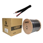 RG59 Siamese Coaxial Direct Burial Outdoor Gel Cable 20AWG 95% Braid 1000FT. Fixed Price $138.75.