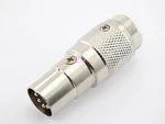 Workman C4P5DIN Mic Adapter Use 4-PIN Cobra On 5-PIN Realistic Radio. Fixed Price $6.26.