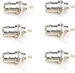 Bnc Chassis Panel Mount Socket Female Jack Solder Type Connectors Adapter 6-PACK. Fixed Price $11.19.