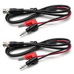 Dahszhi Bnc Male To Dual Banana Plug Test Lead 100CM (3.3FT), Black. Fixed Price $14.76.