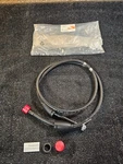 (qty 2)COMMSCOPE L4A-DMDM-8-P-SGW 8' LDF4-50A Sureflex Jumper Cable 7-16DIN Male. Fixed Price $37.80.
