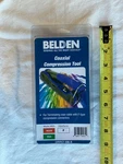 Belden CPFPCT-596-R Coaxial Compression Tool, F-type RG59 RG6. Fixed Price $11.95.