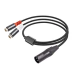 Hualeu To 2 Rca Y Splitter Patch Cable, Feet, 1FT/XLR M. Fixed Price $15.04.