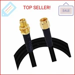 Onelinkmore 6.5FT Low Loss Antenna Extension Cable 50OHM RG58 Sma Male To Fe. Fixed Price $12.30.