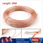 50M Rf Coaxial Cable Connector 50OHM M17/93-RG178 Pigtail 164FT. Fixed Price $45.39.