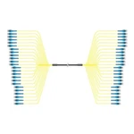 Commscope / Amphenol RFFT-48SM-001-175M Lc-lc Fiber 24-CH Trunk. Fixed Price $1960.92.