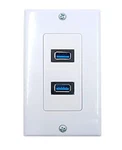 4.2A Usb 3.0 Receptacle Outlets Wall Plates Panel, Haokiang High Speed .... Fixed Price $19.82.
